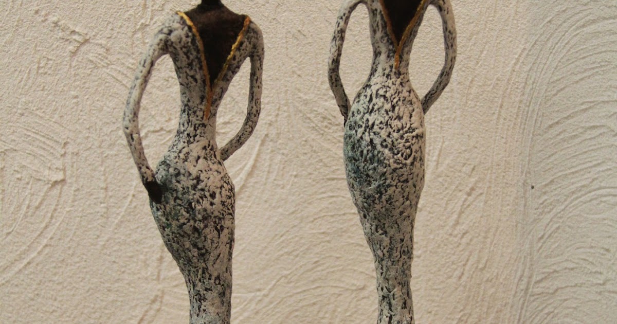 Atelier Soeff Papier maché beelden van Patricia