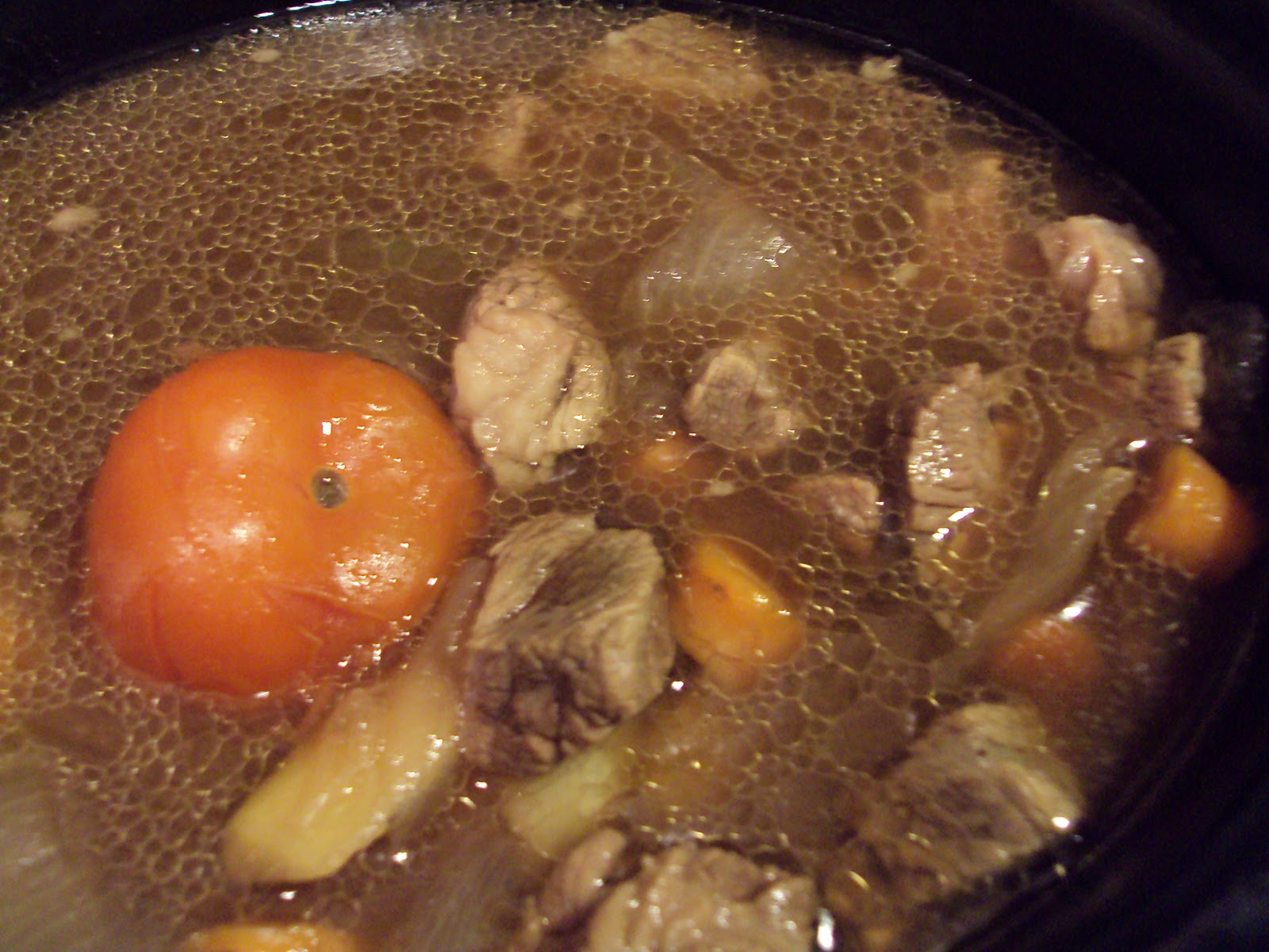BEEF STEW BEE HOON SOUP