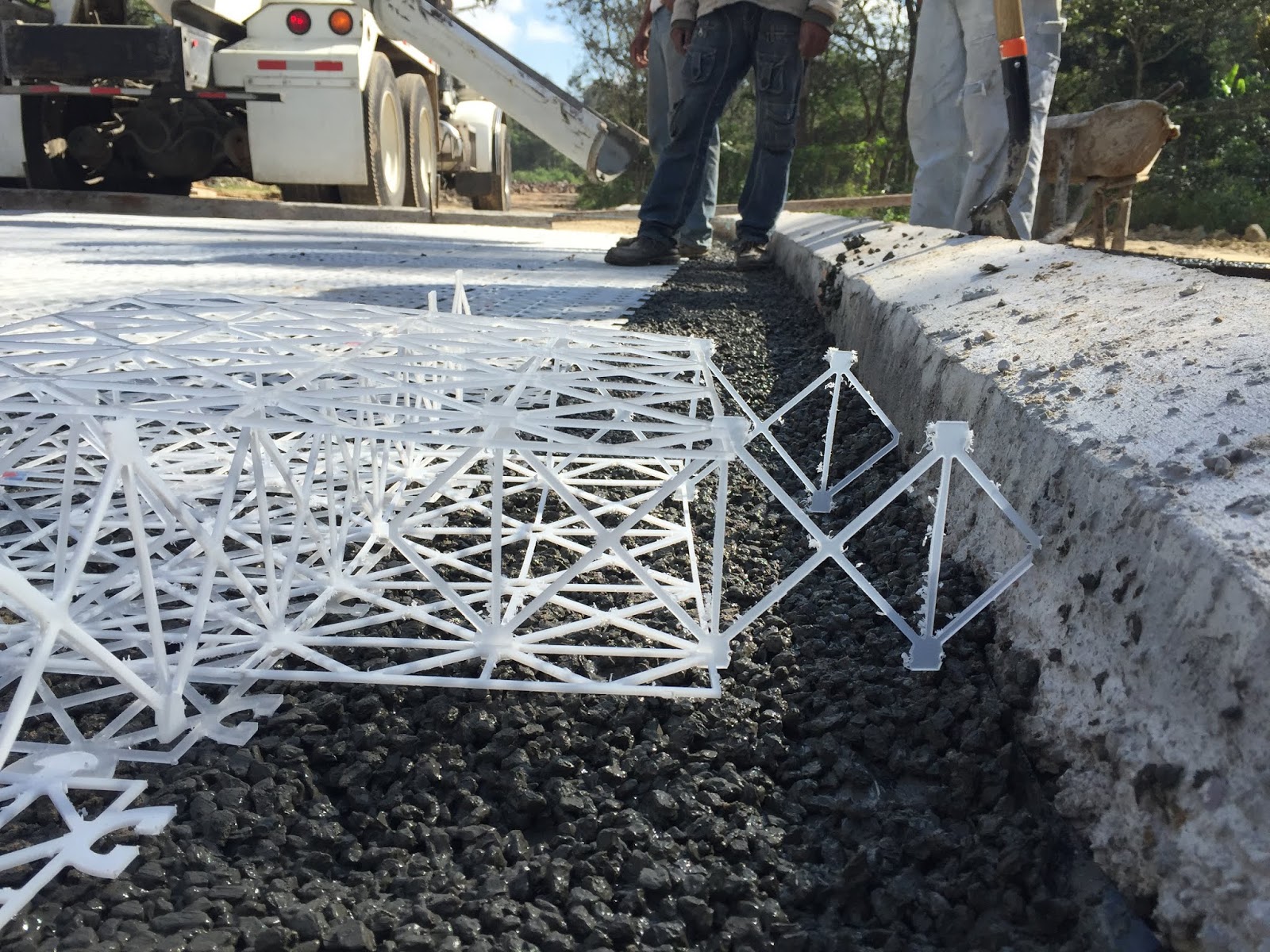 en voz alta Competitivo ornamento Universidad Gestalt de Diseño: Diseña malla plástica tridimensional para  estructuras de concreto