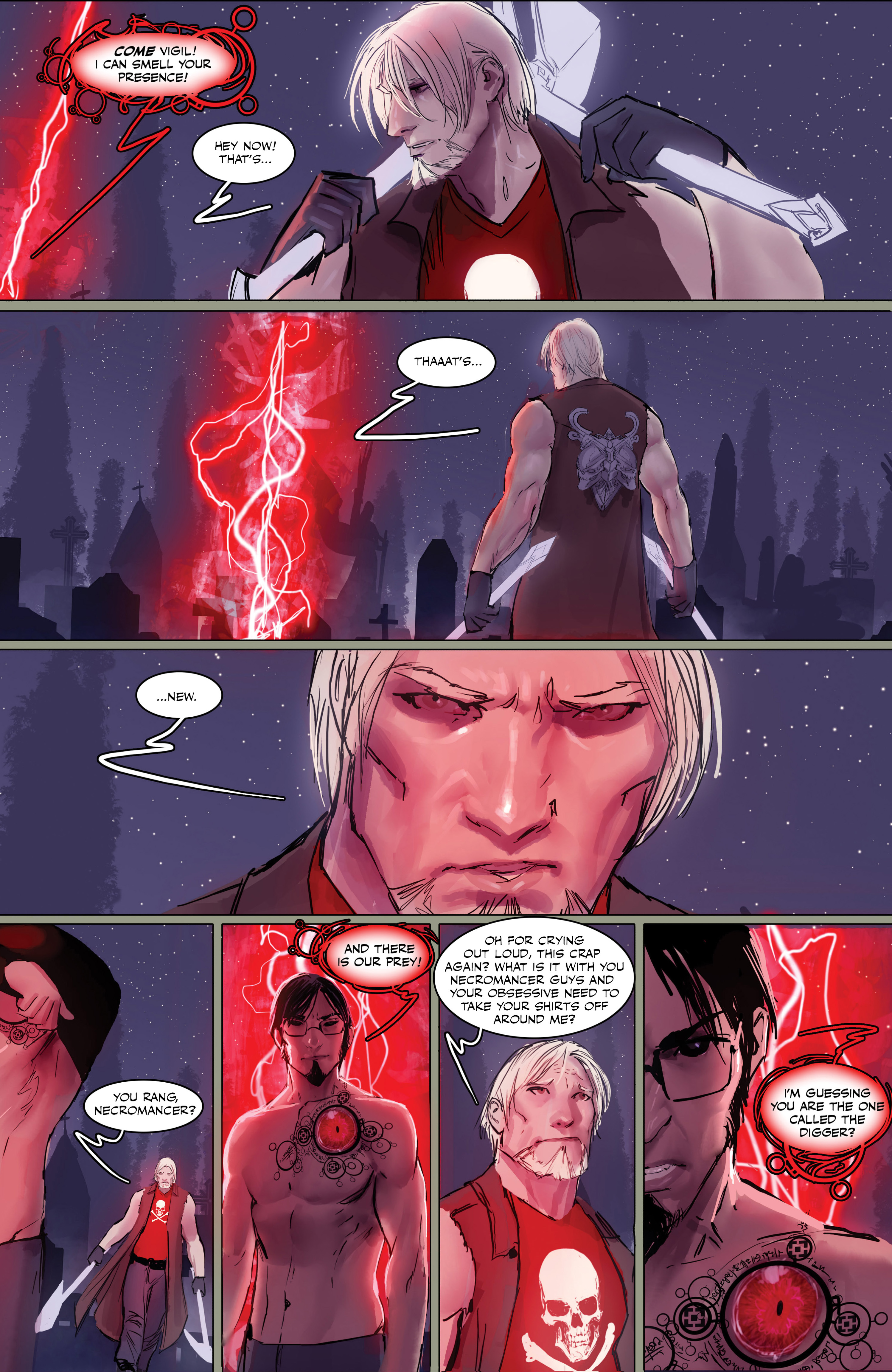 Read online Death Vigil comic -  Issue #1 - 21