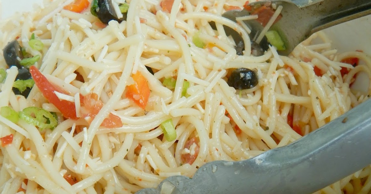 Zesty Spaghetti Salad | Ally's Sweet & Savory Eats