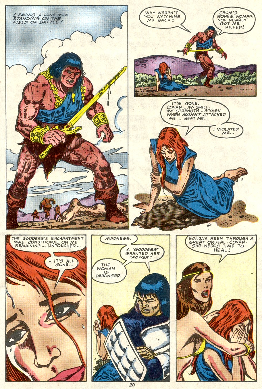 Read online Conan the Barbarian (1970) comic -  Issue # Annual 12 - 21
