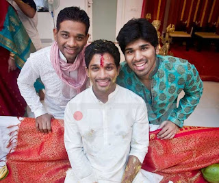 Allu Arjun with brother Allu Sirish.