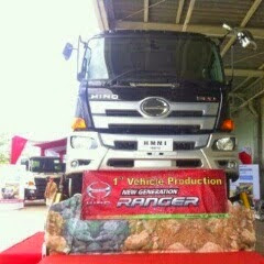 Produksi pertama HINO NEW GENERATION RANGER