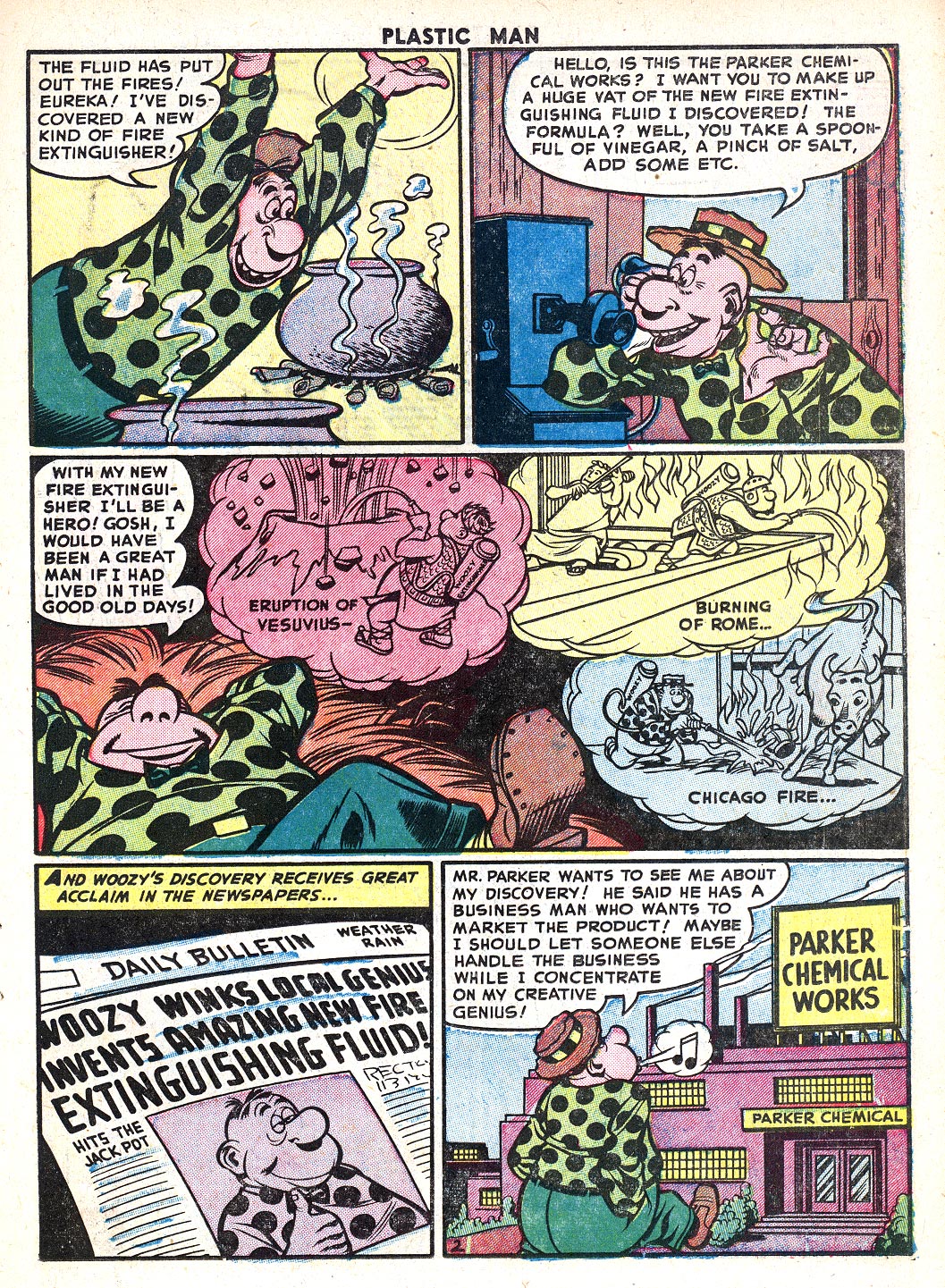 Read online Plastic Man (1943) comic -  Issue #35 - 15