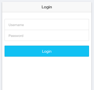 Getting Easy With Ionic Framework: Simple login page using ionic and ...