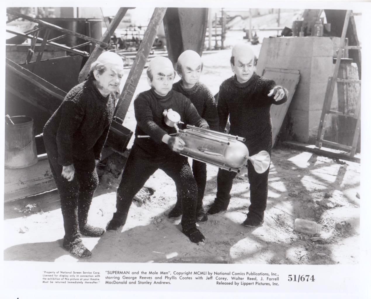 Pop Culture Safari! Pics "Superman and the Mole Men" 1951