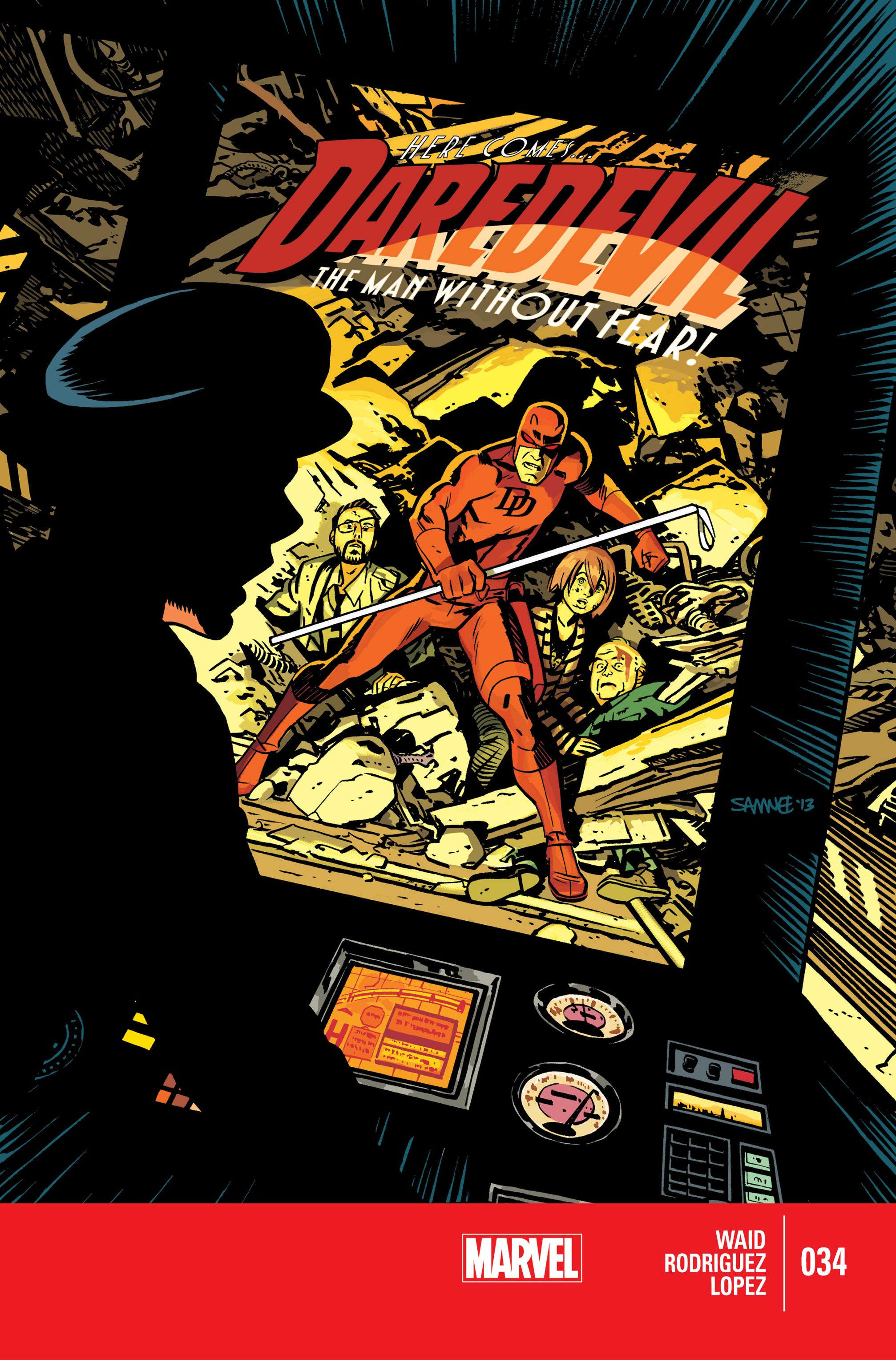Read online Daredevil (2011) comic -  Issue #34 - 1