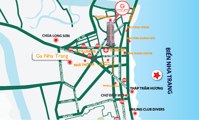 vị trí Ocean Gate