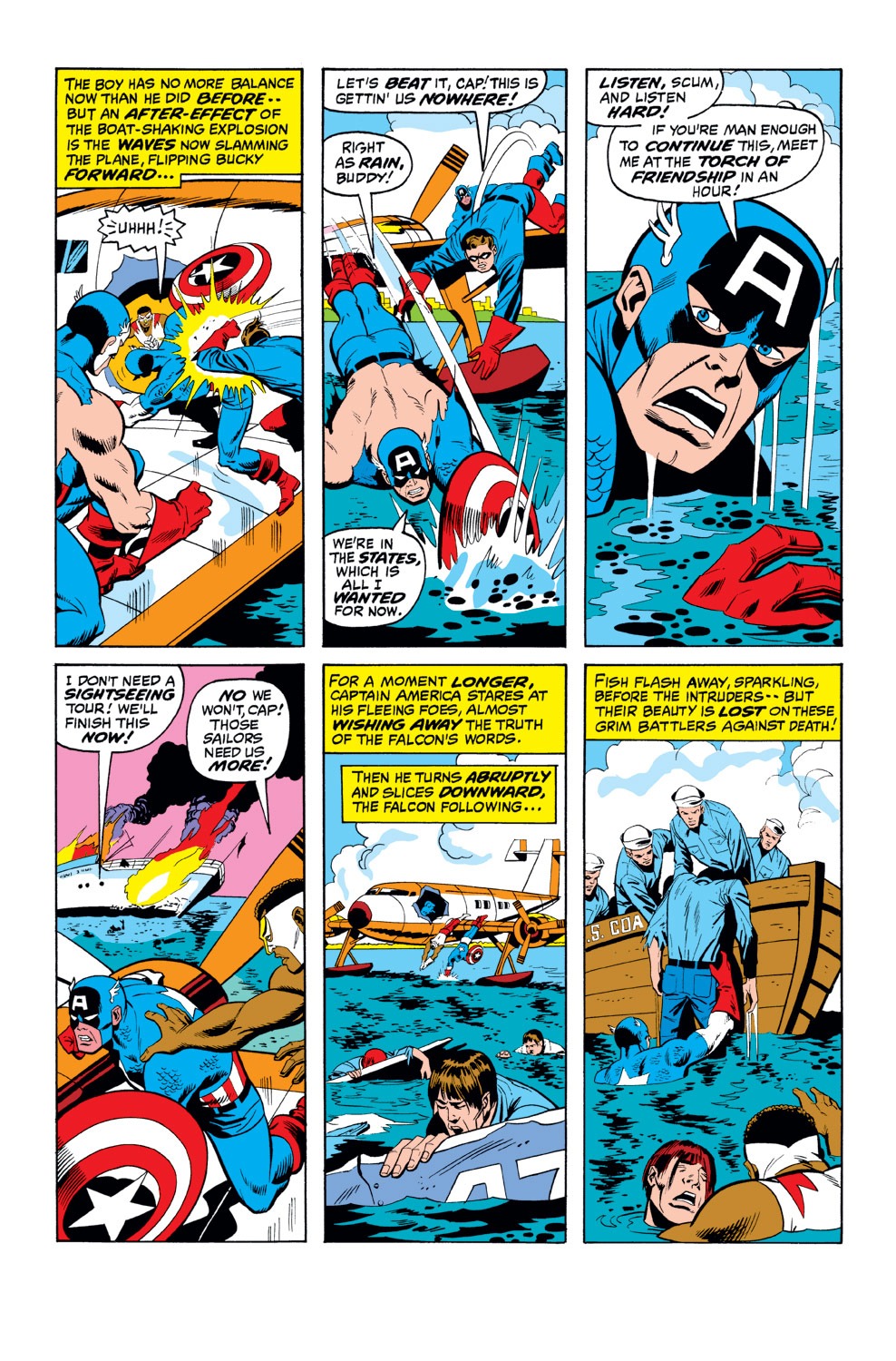 Read online Captain America (1968) comic - Issue #156 - 7