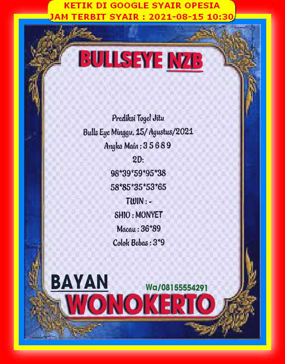 1 New Message Kode Syair Sydney 15 Agustus 2021 Forum Syair Togel Hongkong Singapura Sydney