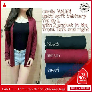 FNC119C43 Cardi Valen murah Wanita Serba 40 Ribuan