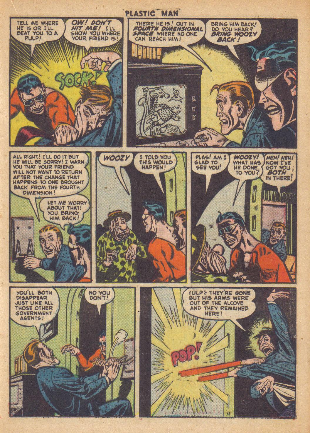 Read online Plastic Man (1943) comic -  Issue #39 - 21