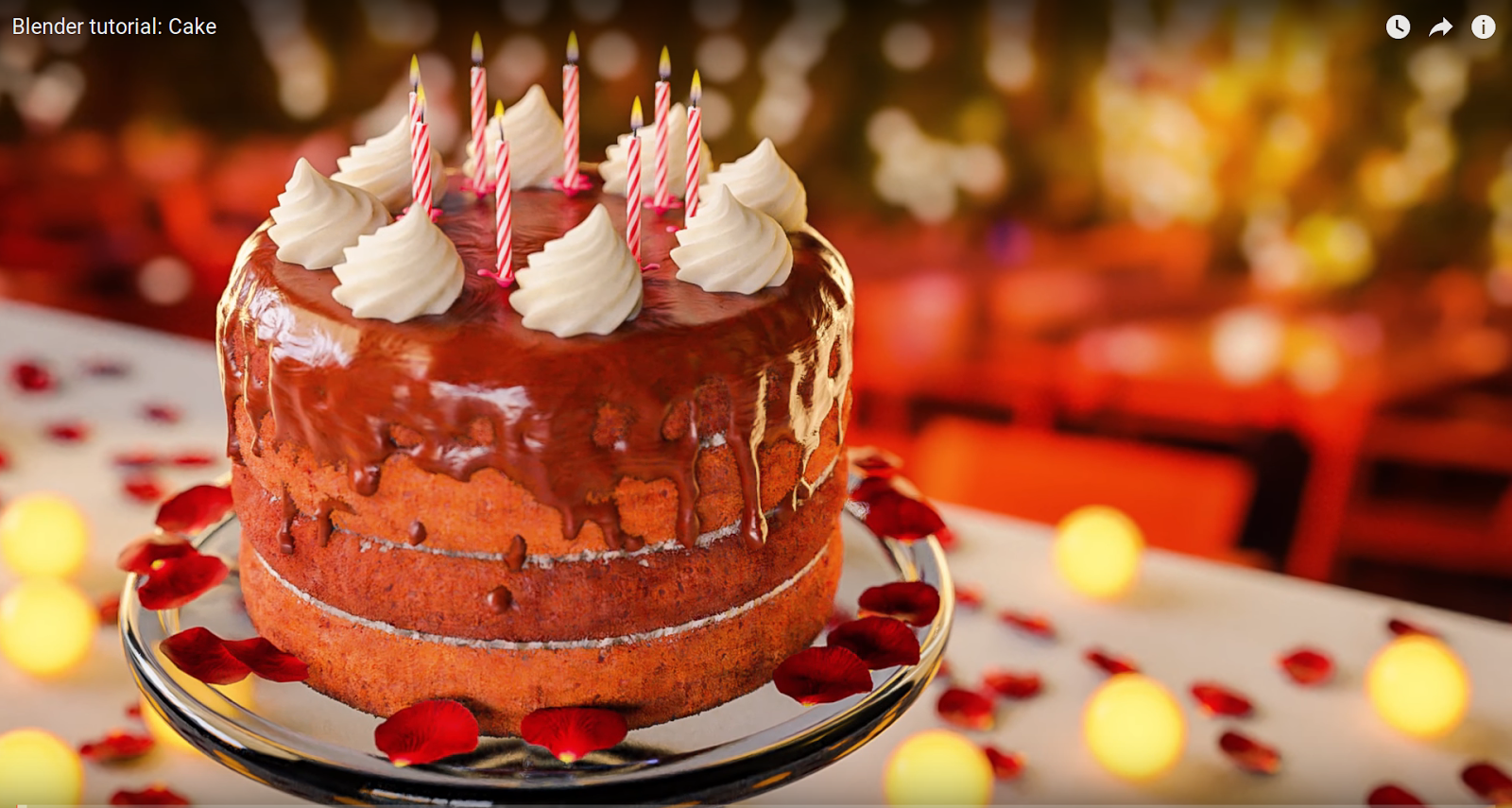 Blender4d Comment modéliser un cake dans Blender?