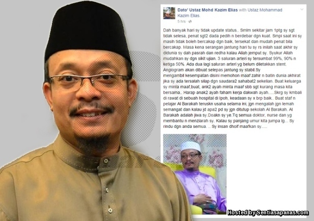 'Ayah Minta Maaf Sebab Kurang Luang Masa..’ Ustaz Mohd Kazim Elias