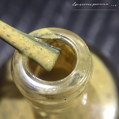 nail polish bottle macro of Fuzzy Sweater by Pretty & Polish