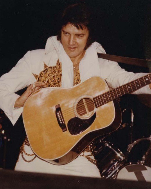 The Unique Guitar Blog Elvis' Guitars