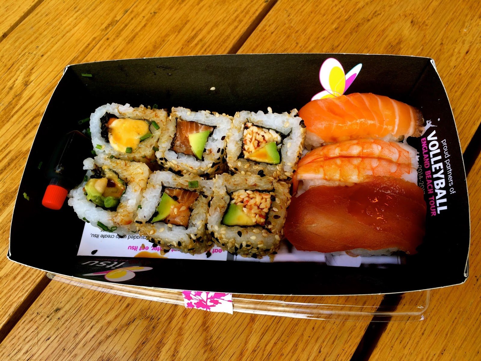 Where to eat in London.... Sushi at Itsu!