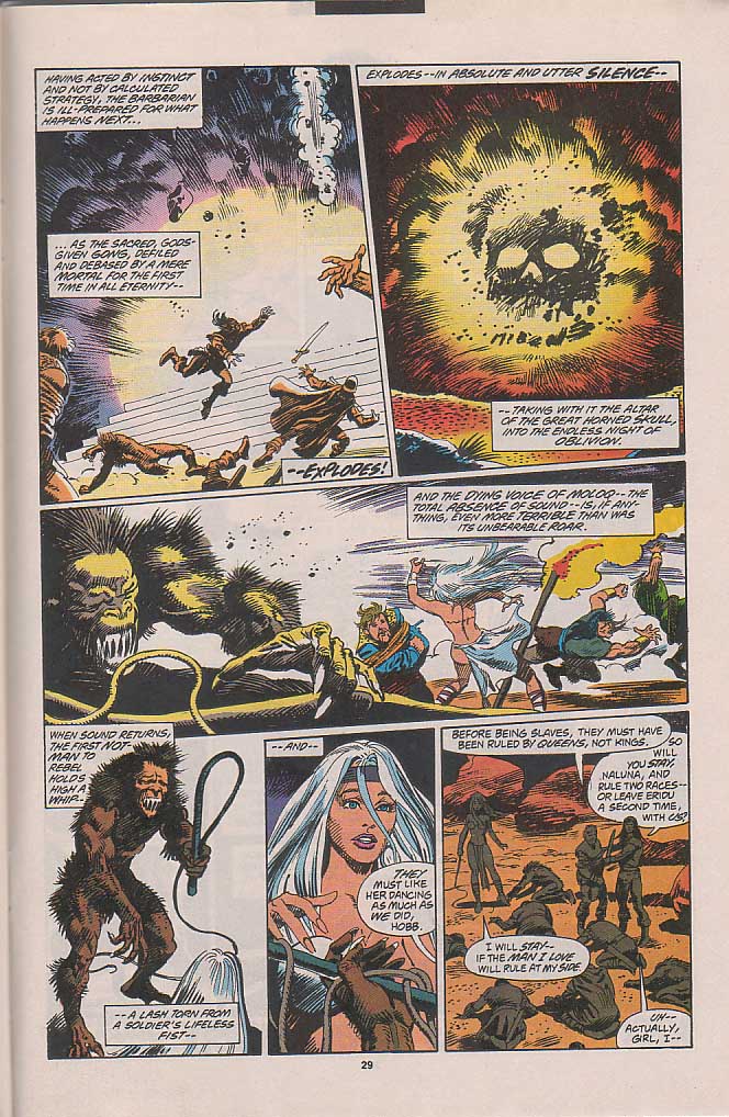 Read online Conan the Barbarian (1970) comic -  Issue #263 - 21