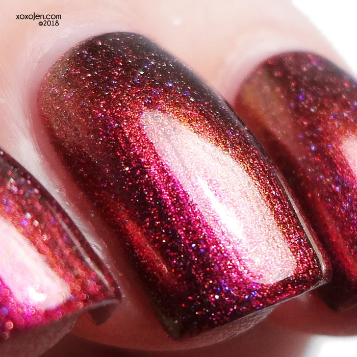 xoxoJen's swatch of Quixotic polish Together we can beat this