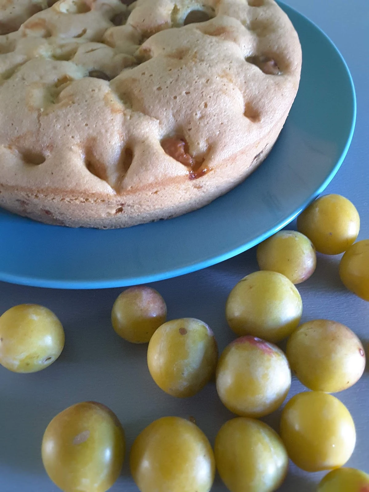 Gâteau aux mirabelles