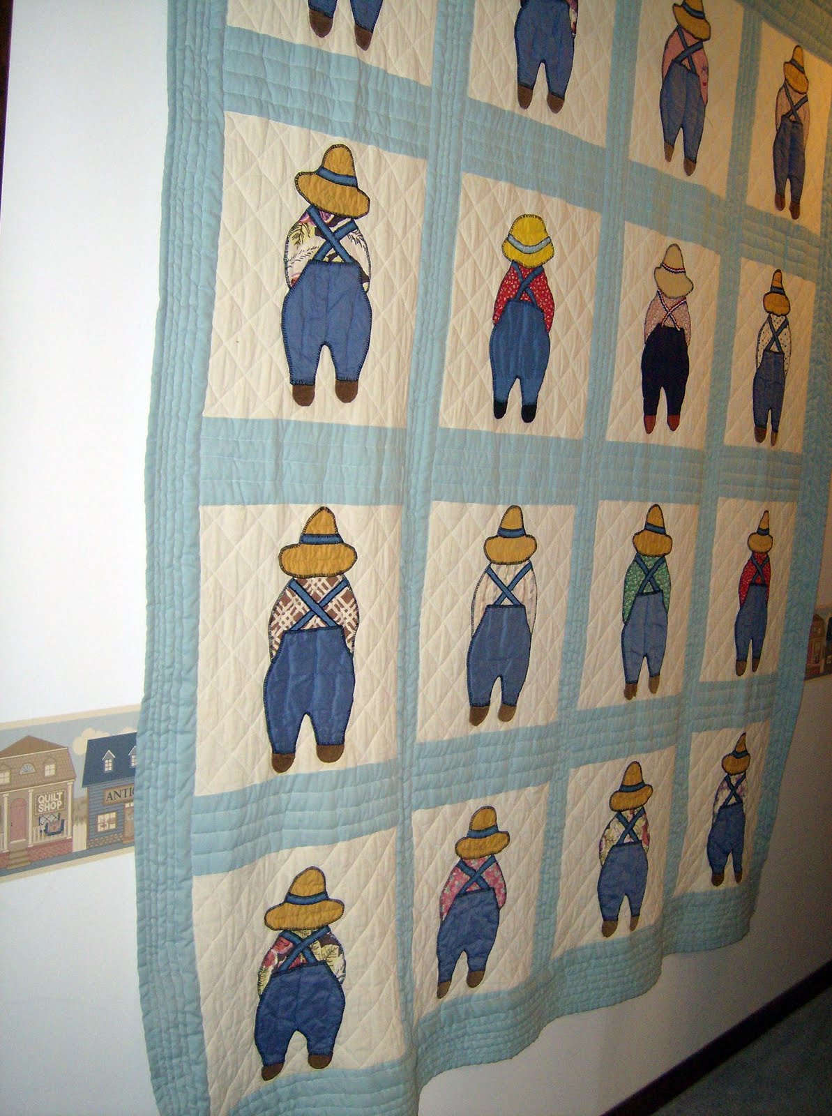 Country Lane Crafts & Antiques Country Life = Little Boy Blue quilt