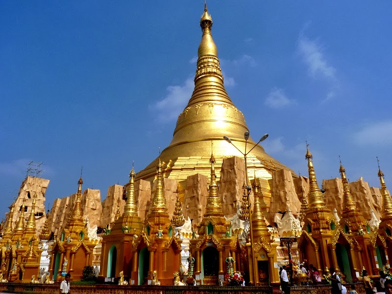Shwedagon Pagoda, Yangon, Myanmar - Top 10 Beautiful Temples