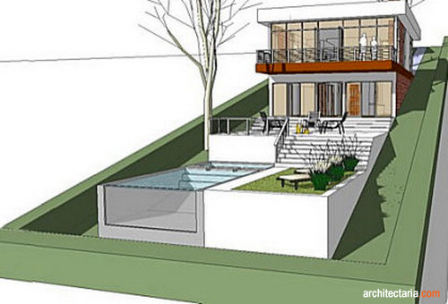 Membangun Rumah Dikontur Tanah Miring Kunjer