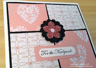 Newlywed Card featuring Love Blossom Designer Series Paper