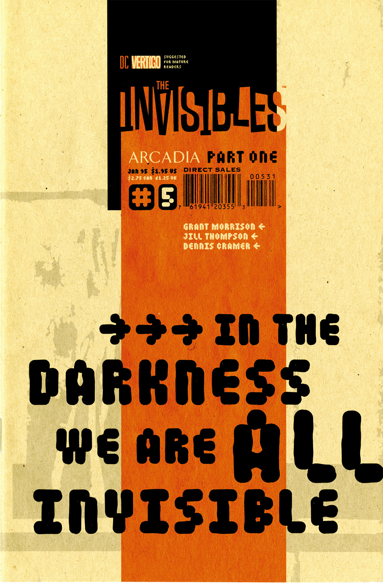 Read online The Invisibles (1994) comic -  Issue #5 - 1