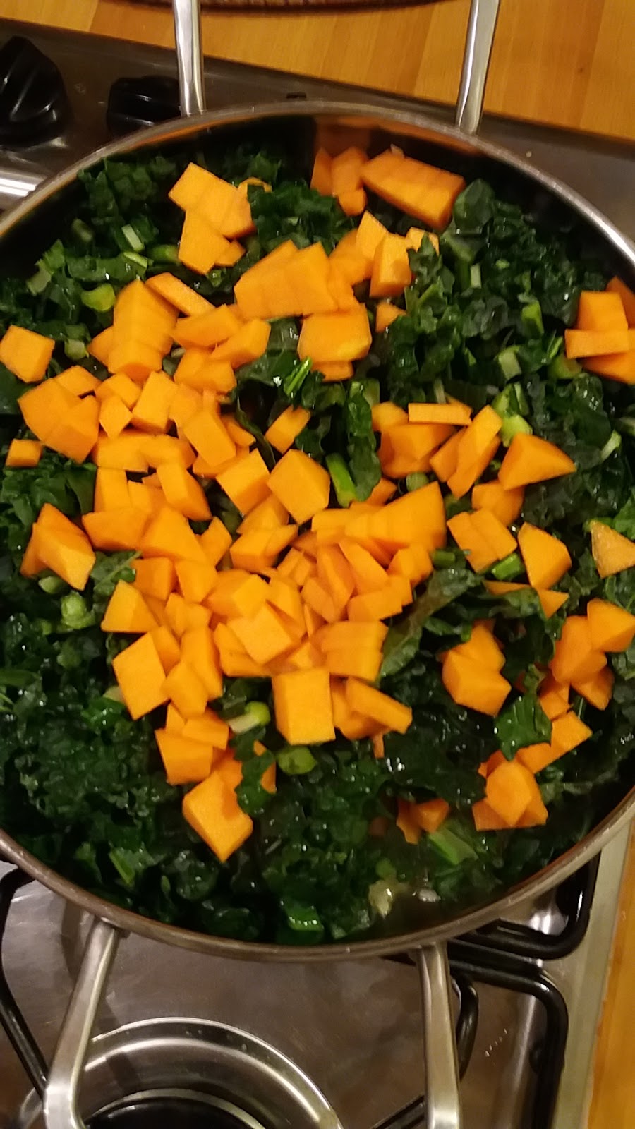 LE MIE SCELTE Risotto con cavolo nero, zucca e fagioli occhio