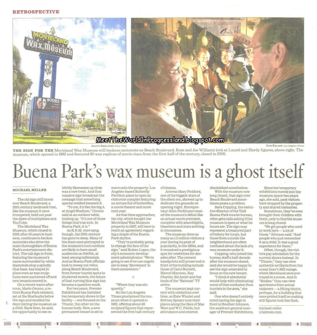 Meet The World Movieland Wax Museum Haunted House & Frankenstein