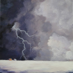 snow thunder lightning acrylic painting paintings prairie janet paden canvas storm barn farm paint storms oil acrylics sold square stretched