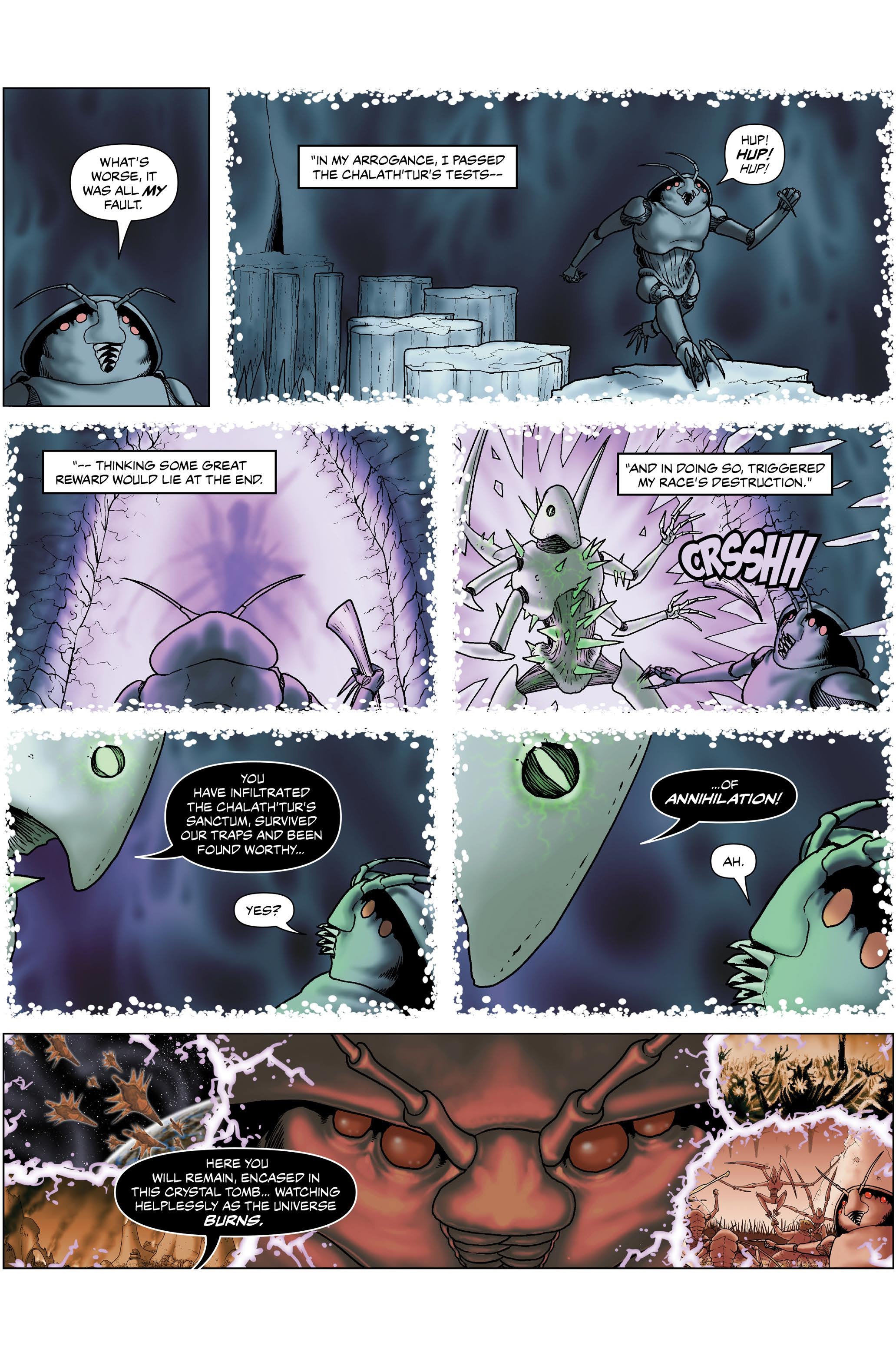 Read online 100% Biodegradable comic -  Issue #21 - 34