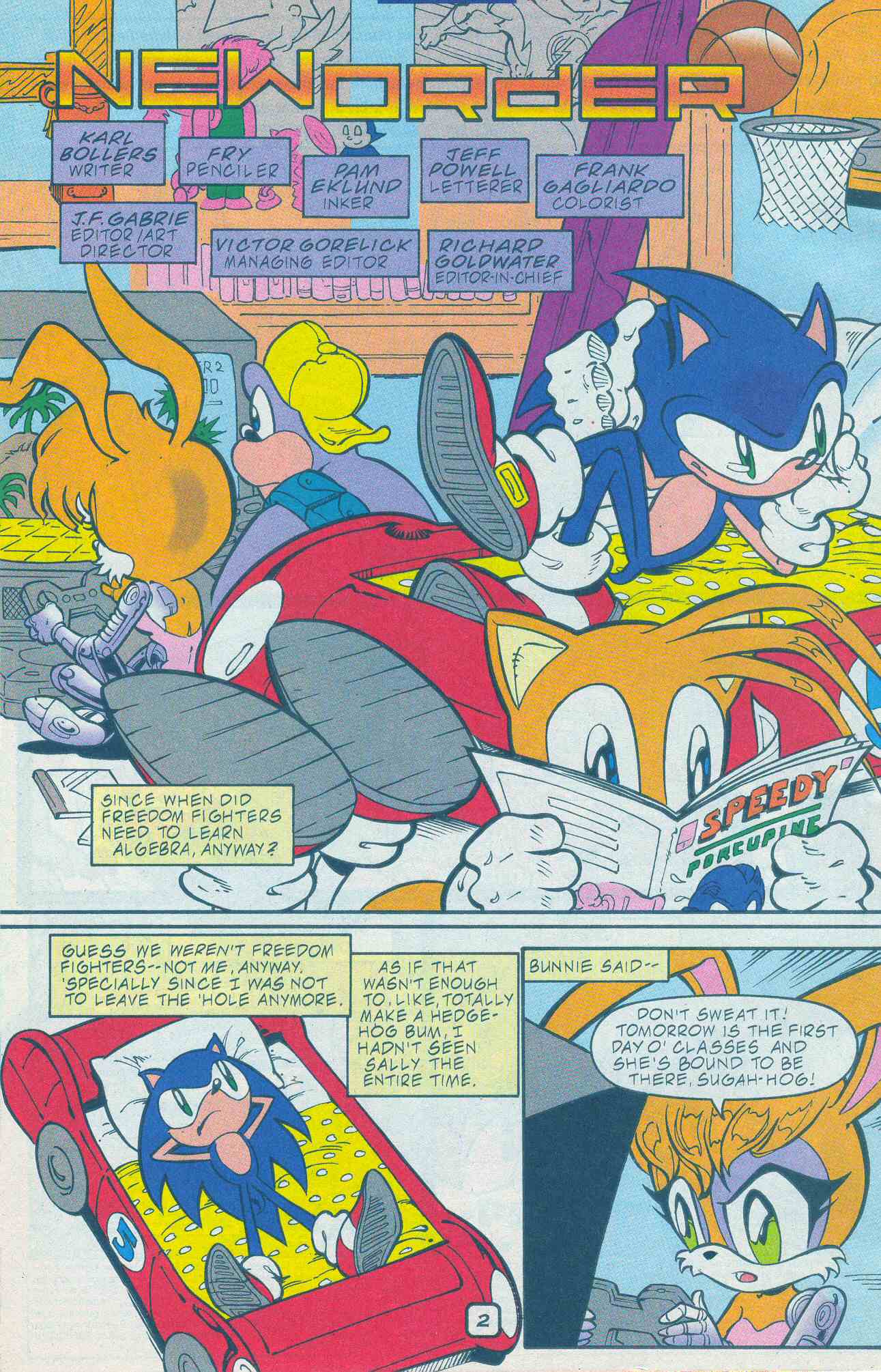 Read online Sonic The Hedgehog comic -  Issue #94 - 3