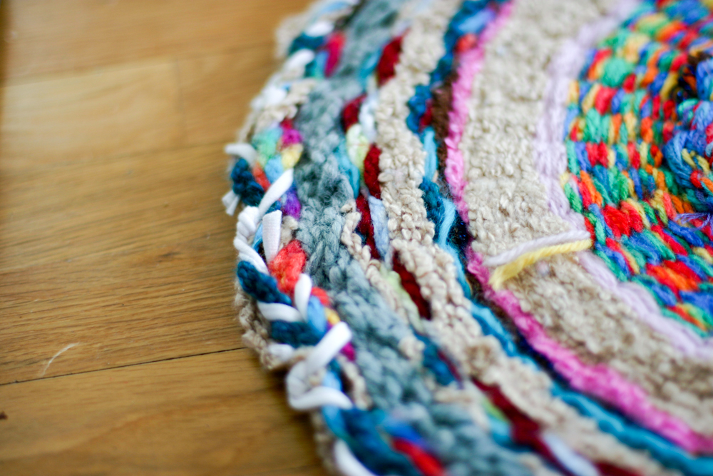 Hula Hoop Rug *A No Sew Project!* Anu* Homestead