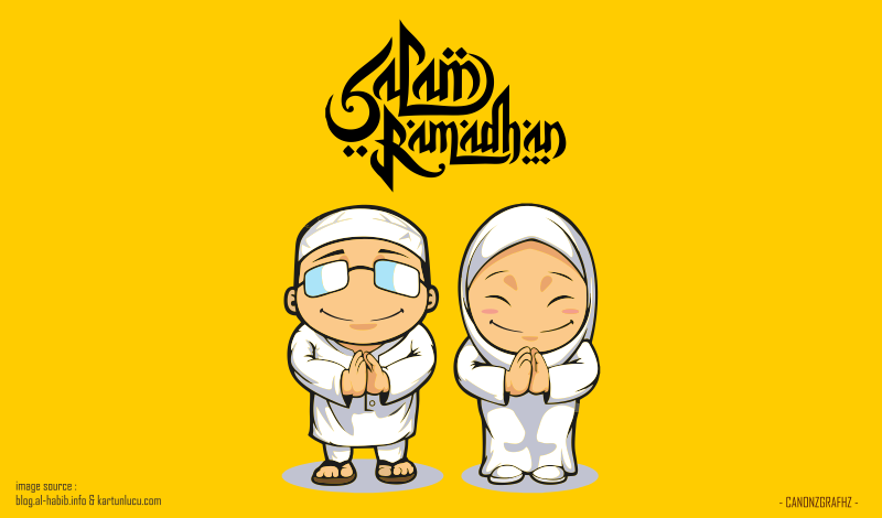 21 Gambar Kartun Ramadhan Png Gambar Kartun