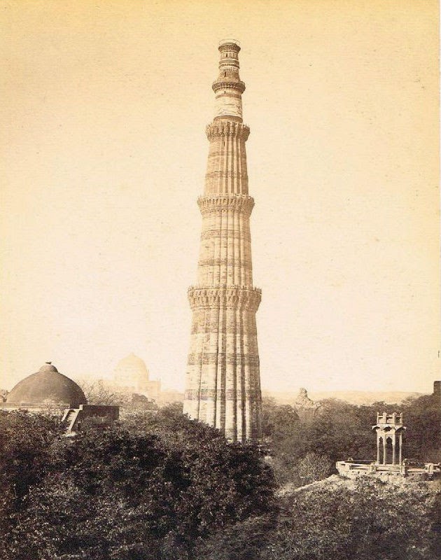 Qutb Minar - Delhi c.1880's