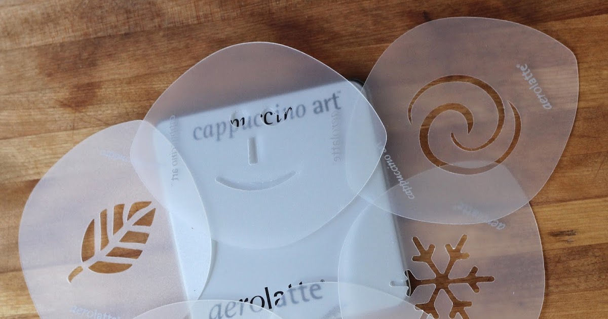 Aerolatte Cappuccino Art Coffee Stencils Set