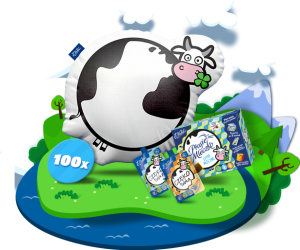 Do wygrania 100 poduszek z krówką Wedelką i zestaw słodyczy Wedel – kids Konkurs