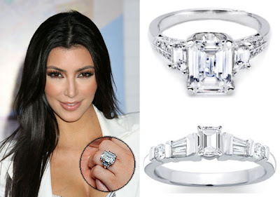 Kim Kardashian Engagement Ring