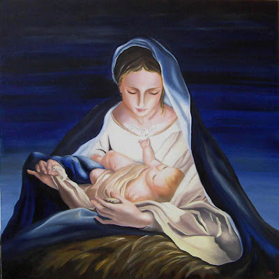 La Virgen y el niño Jesús