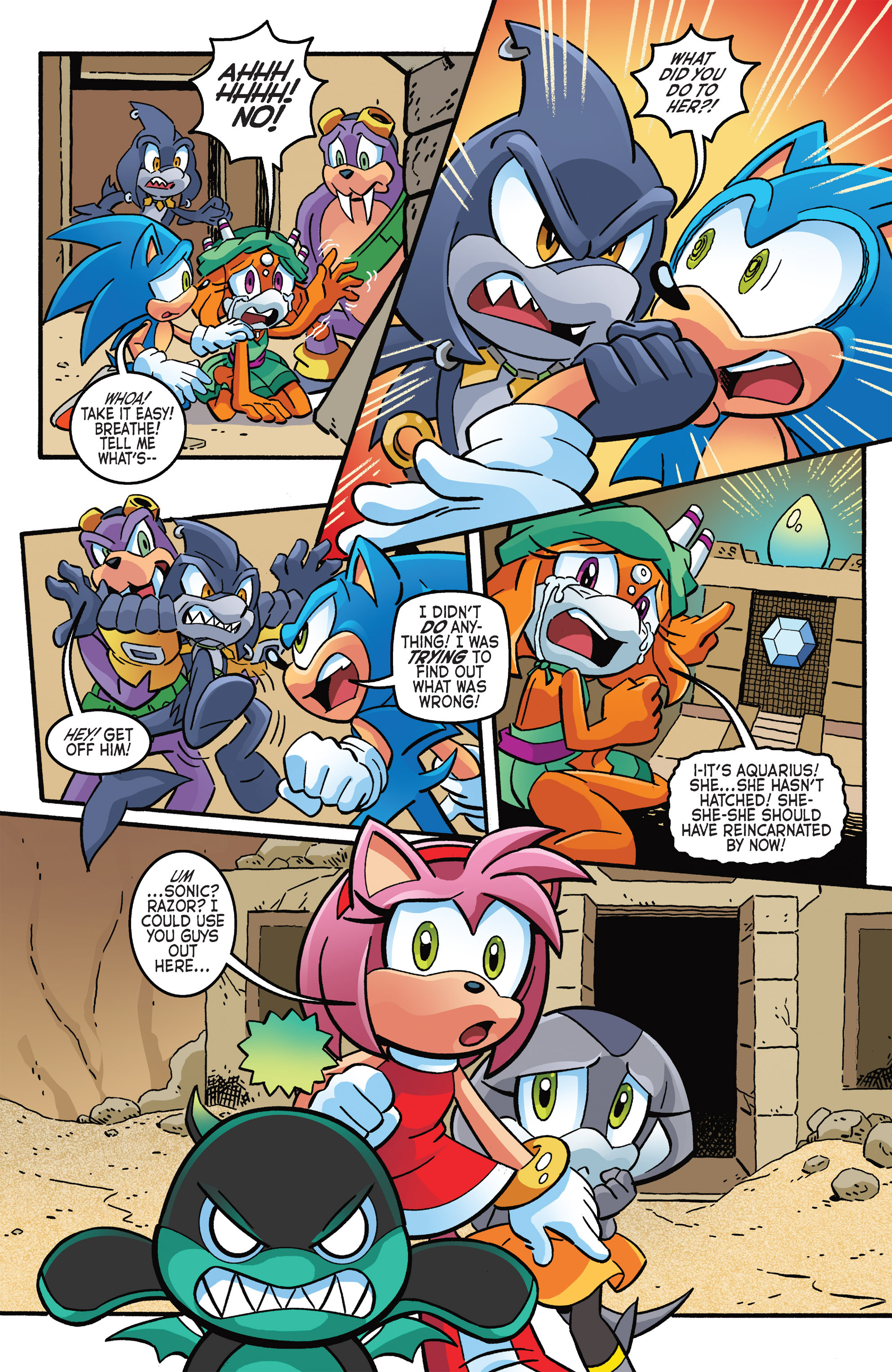 Read online Sonic The Hedgehog comic -  Issue #260 - 16