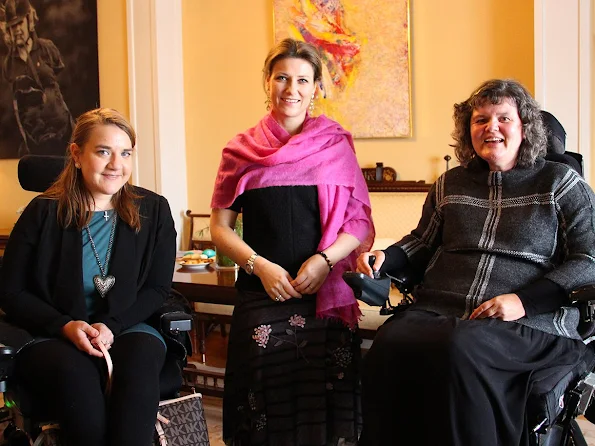 Princess Martha Louise of Norway visited the Department of Health and Care Services in Oslo