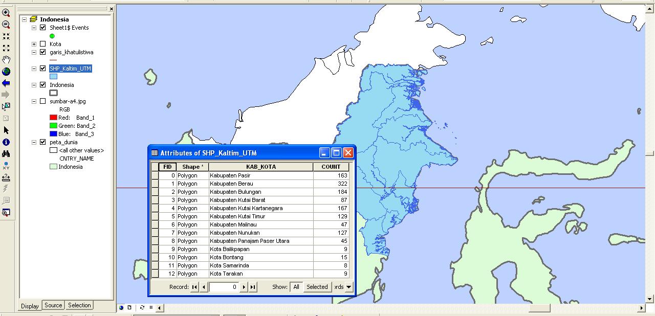 Cara mengetahui luasan (Ha) pada suatu areal di Arcgis 9 3 1 | Tutorial ...