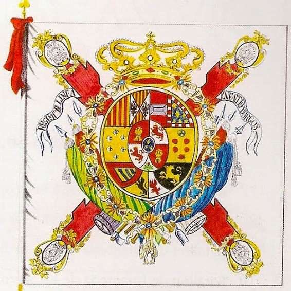 Bandera del Regimiento de Infantería "Burgos"