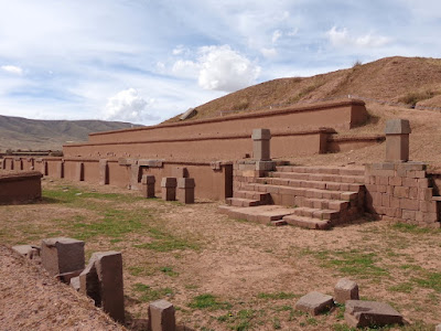 Bolivie-Tiahuanaco (pyramide)
