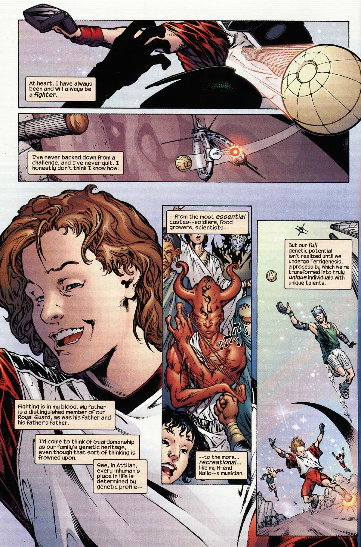 Read online Inhumans (2003) comic -  Issue #1 - 5