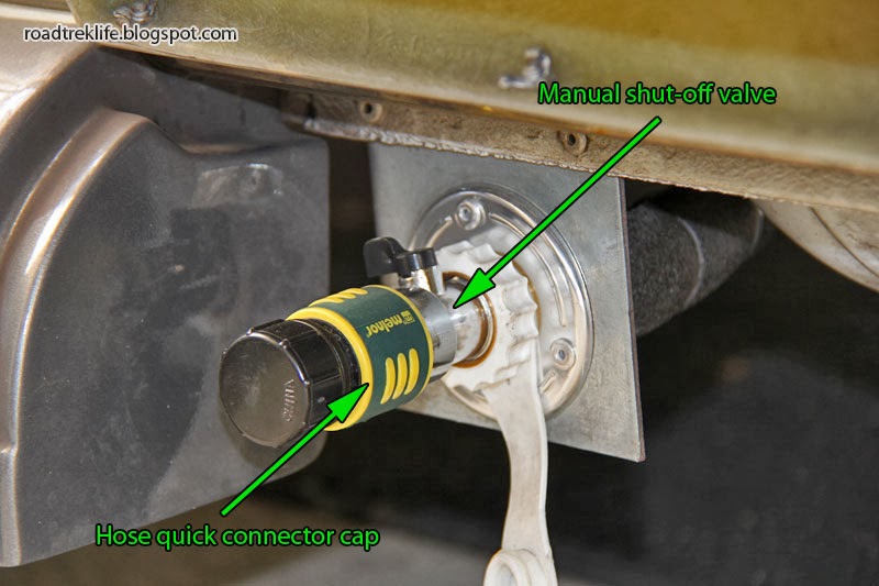 Roadtrek Modifications/ Mods, Upgrades, and Gadgets.: City Water Inlet