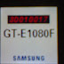 Firmware Samsung E1080F DXKD1 BI - Include Tool Flasher